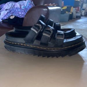 Dr Martin platform sandals